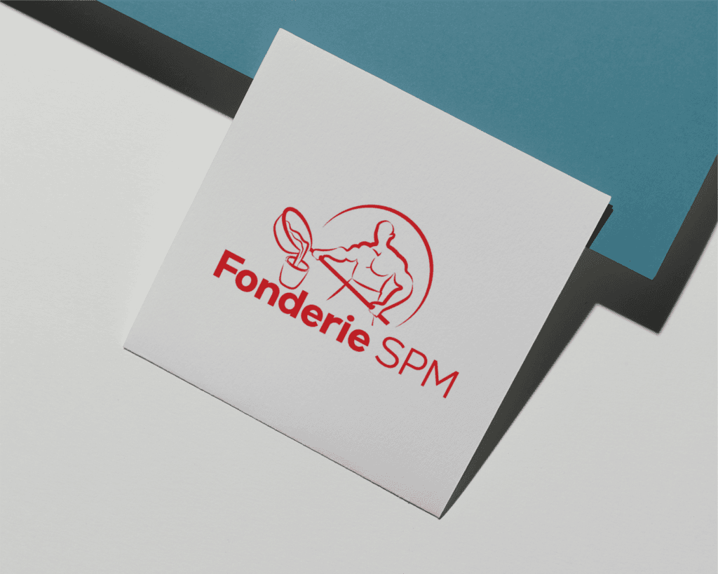 logo sur papier pour presentation