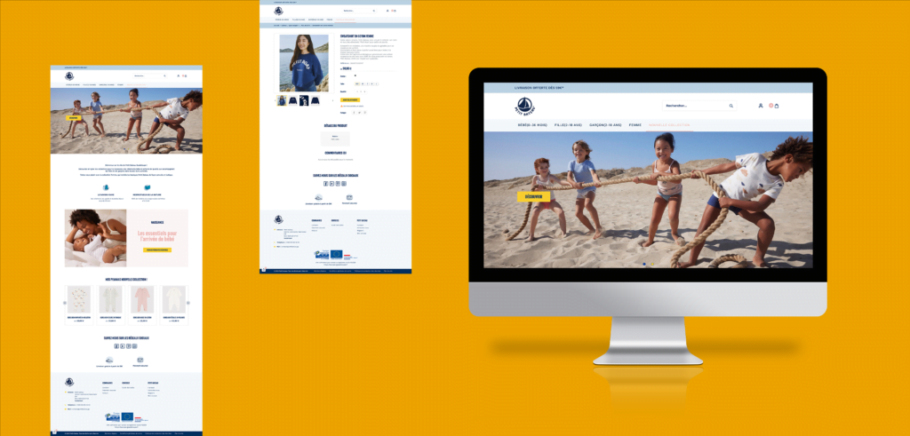 Petit Bateau, réalisation Katchak Agency