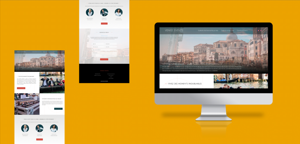 Venise Events, réalisation Katchak Agency