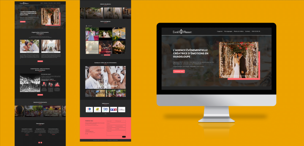 Event Planner, réalisation Katchak Agency