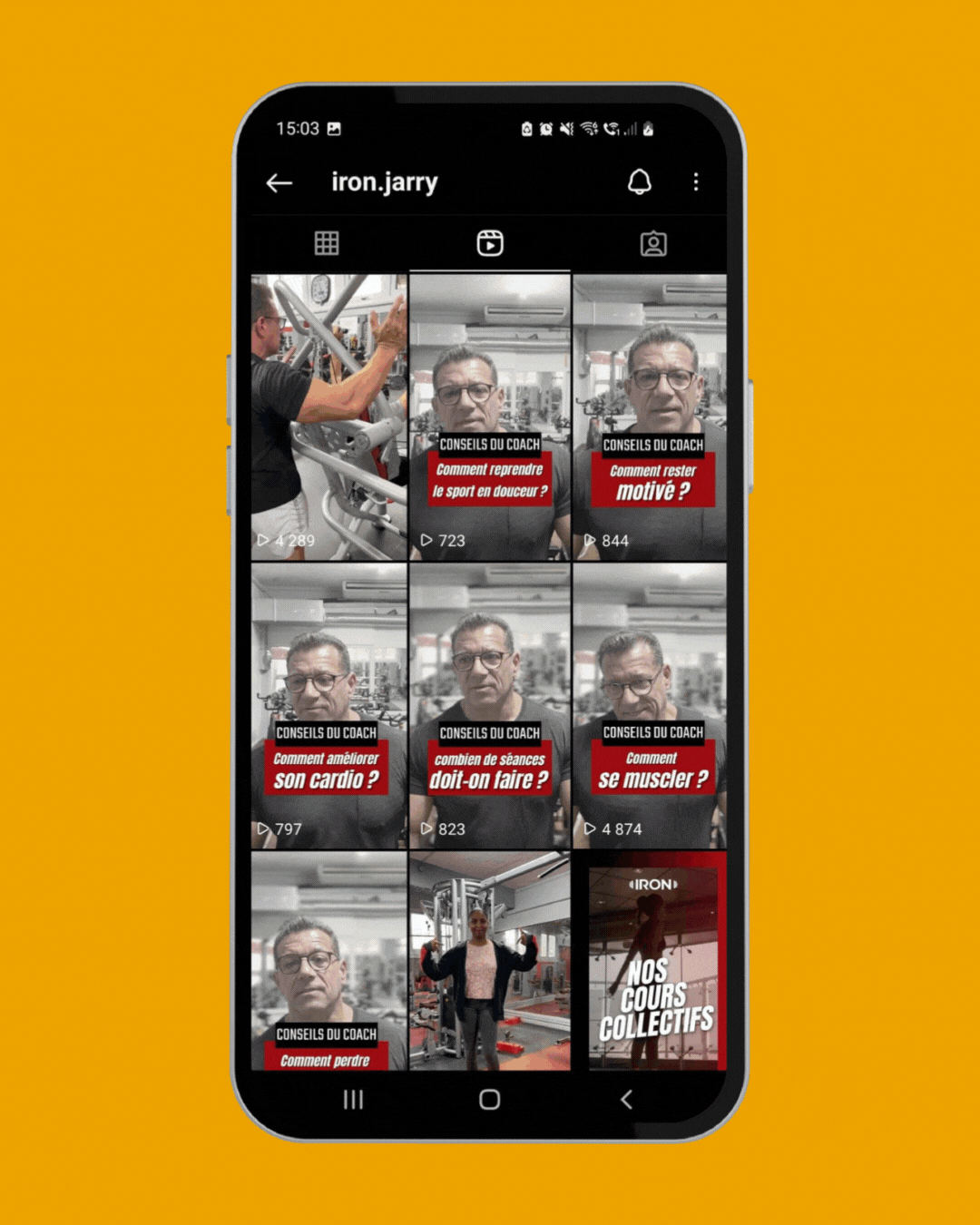 Gif Iron Réseaux sociaux par Katchak
